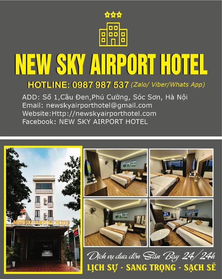 New Sky Airport Hotel Noi Bai Exteriör bild